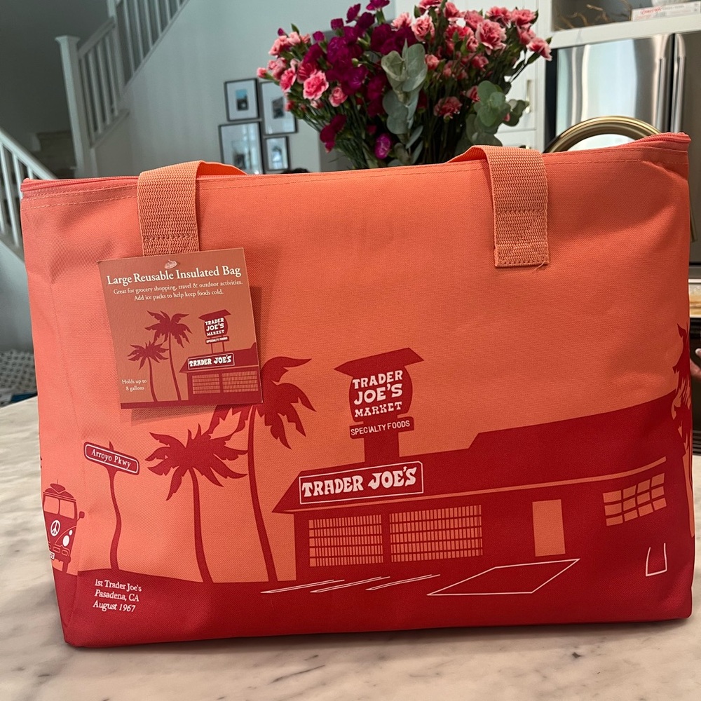 Orange Insulated Bag